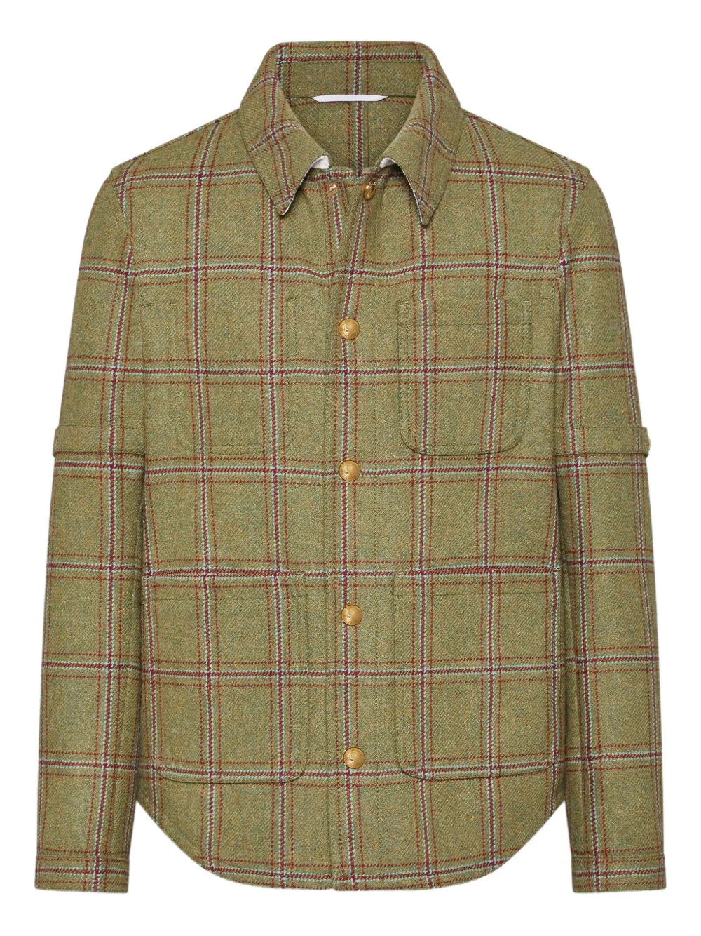 Thom Browne veste à carreaux | vert | Image 1