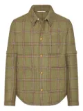 Thom Browne checked jacket - Green