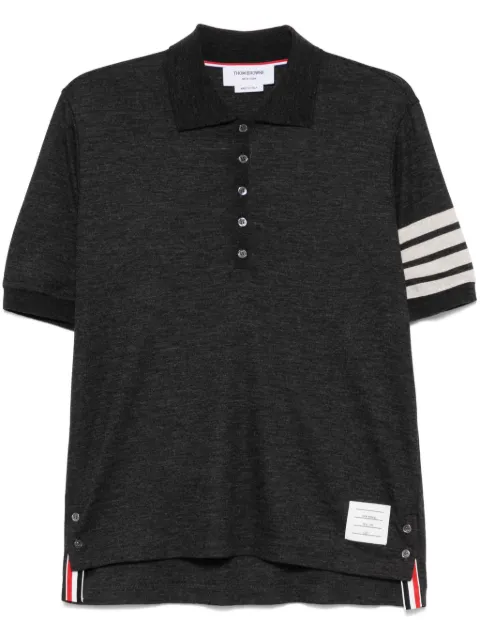 Thom Browne 4-Bar wool polo shirt