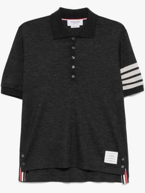 Thom Browne 4-Bar wool polo shirt