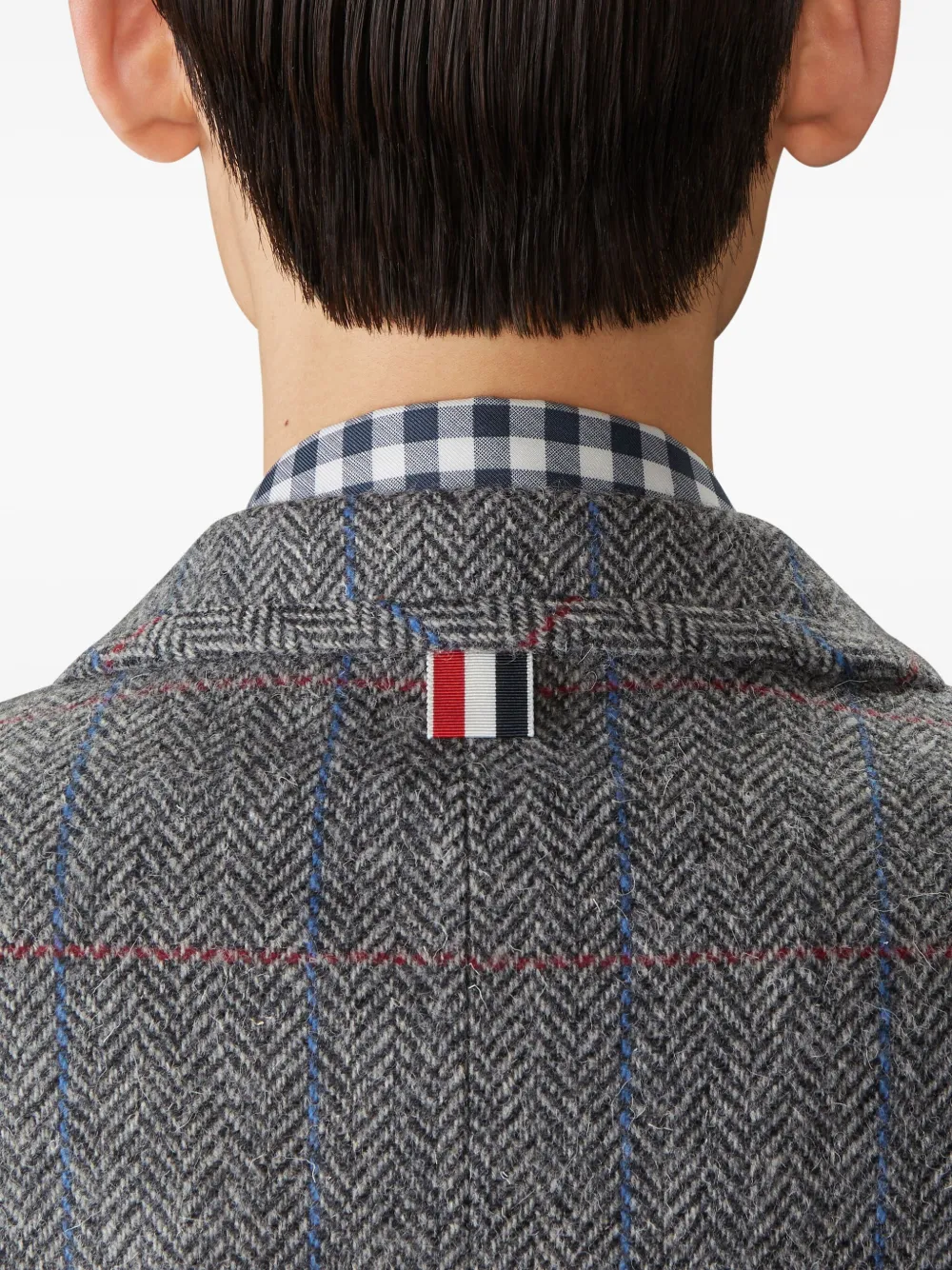 Thom Browne Hunting tweed blazer Grijs