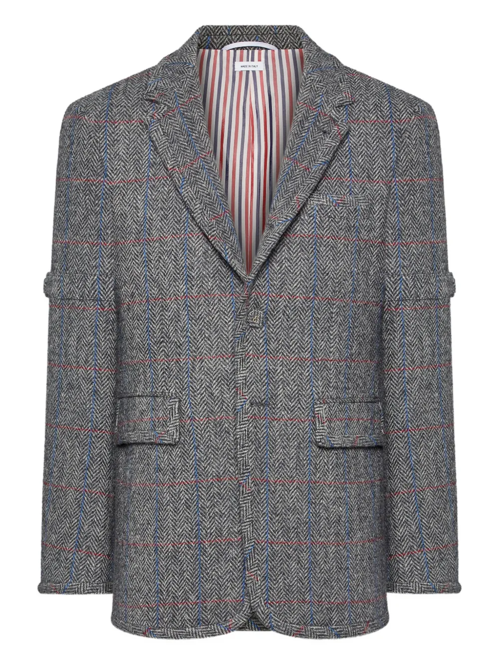 Thom Browne Hunting tweed blazer | Grey | Image 1