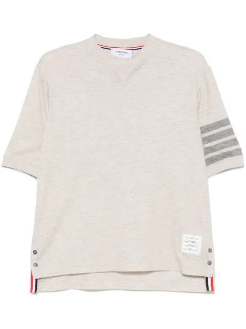 Thom Browne 4 Bar jersey T-shirt