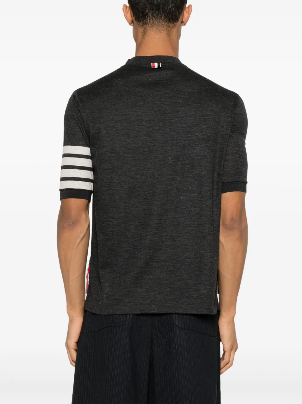 Thom Browne Wollen T-shirt Grijs