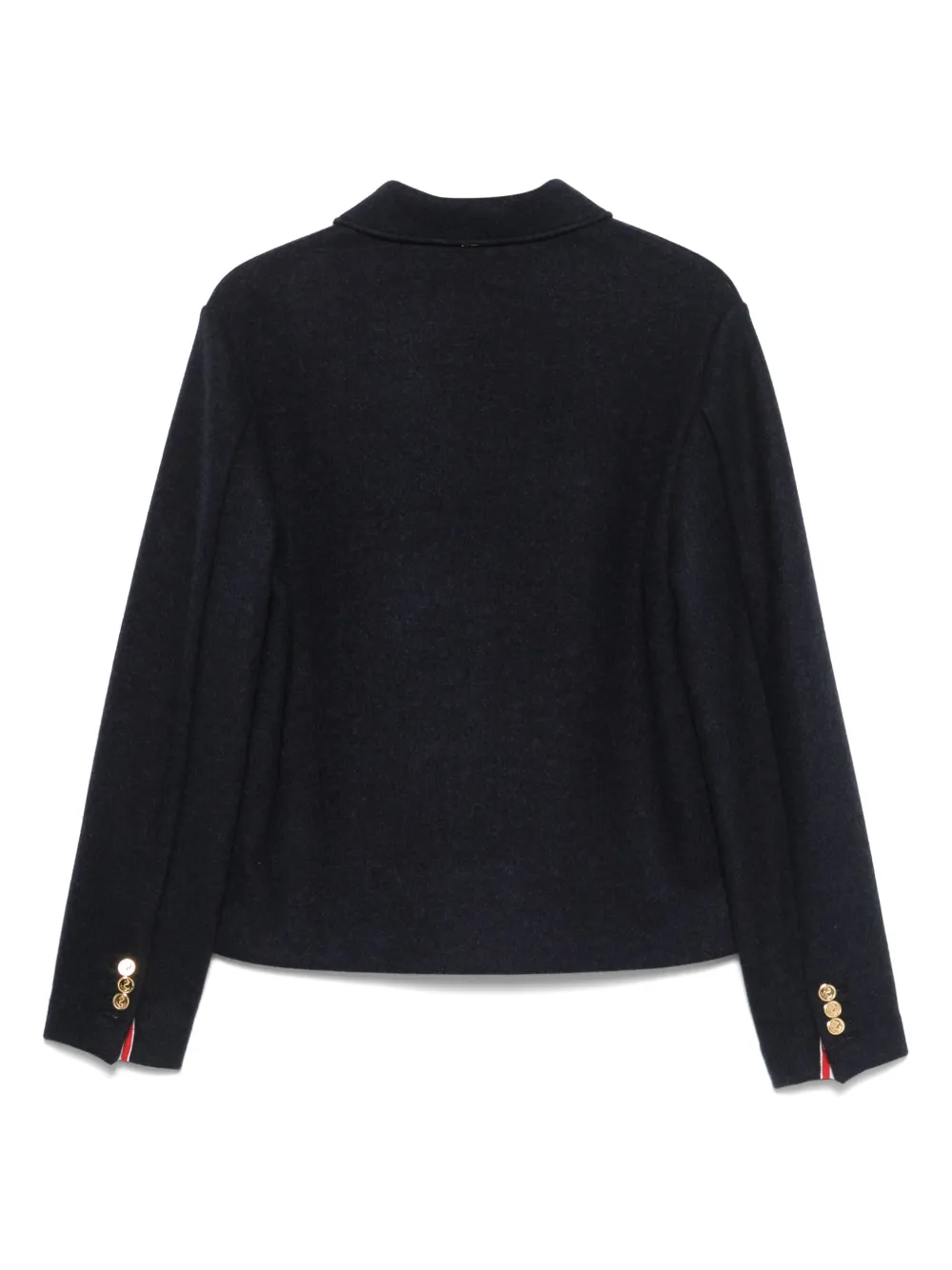 Thom Browne Jack met ronde kraag Blauw