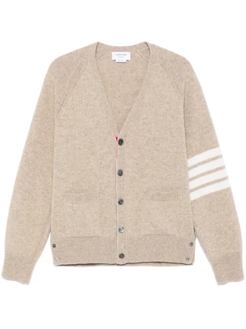 Thom Browne 4 Bar Stripe shetland wool cardigan