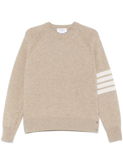 Thom Browne 4 Bar Stripe shetland wool sweater