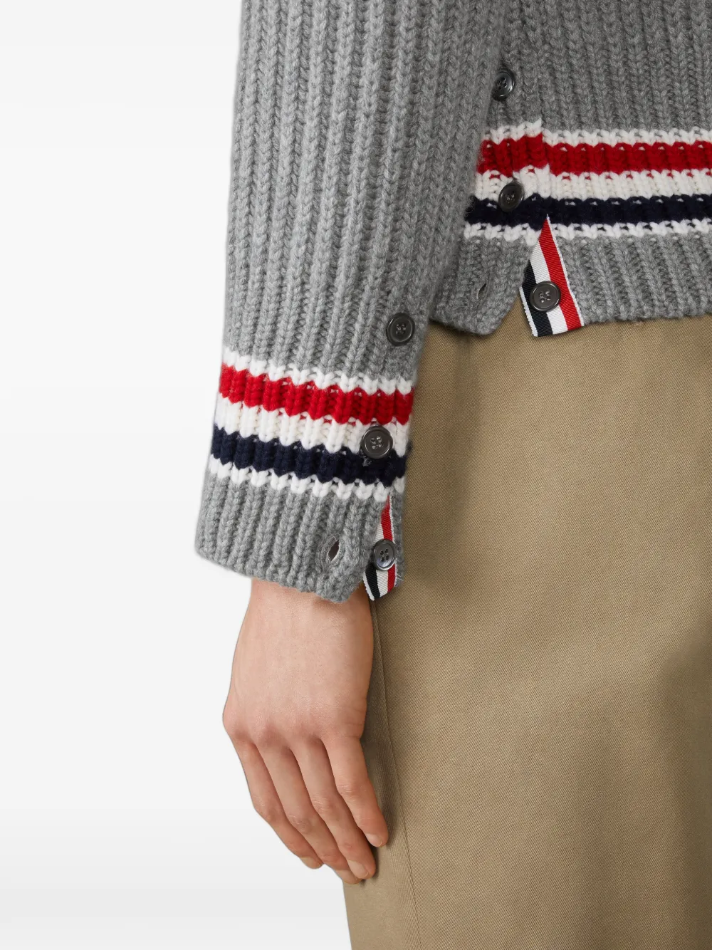 Thom Browne Kasjmier vest Grijs