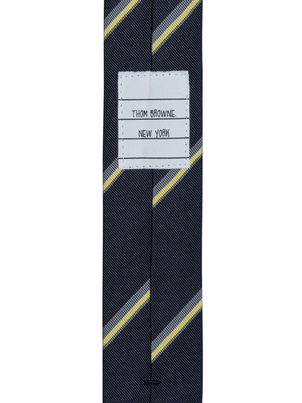Thom Browne Stripe Tie In Brown