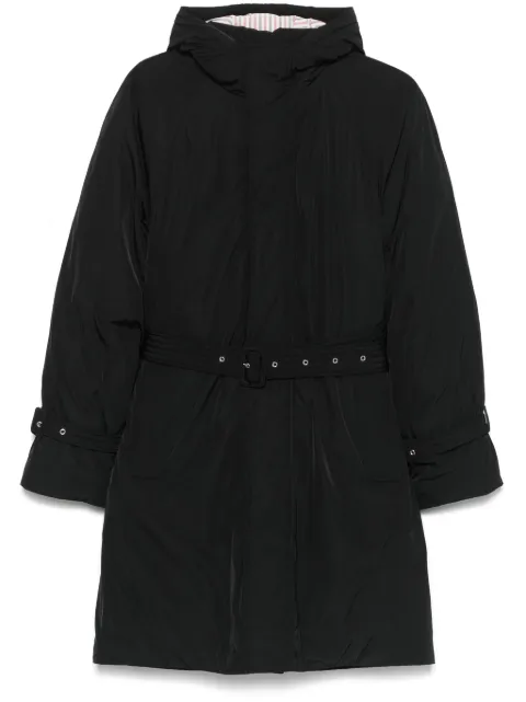Thom Browne 4-Bar belted parka