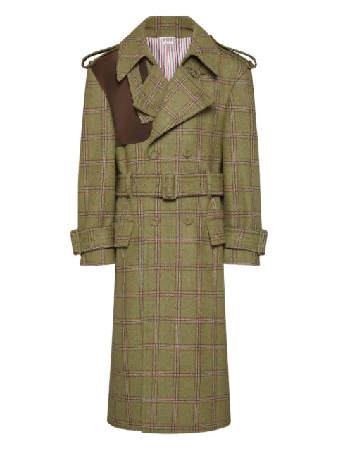 Thom Browne Hunting tweed trench coat