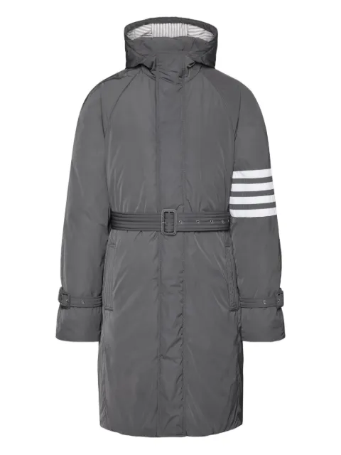 Thom Browne 4-bar hooded down parka