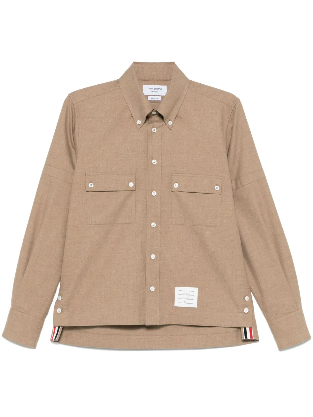 Thom Browne camisa Self Armband | marrón | Image 1