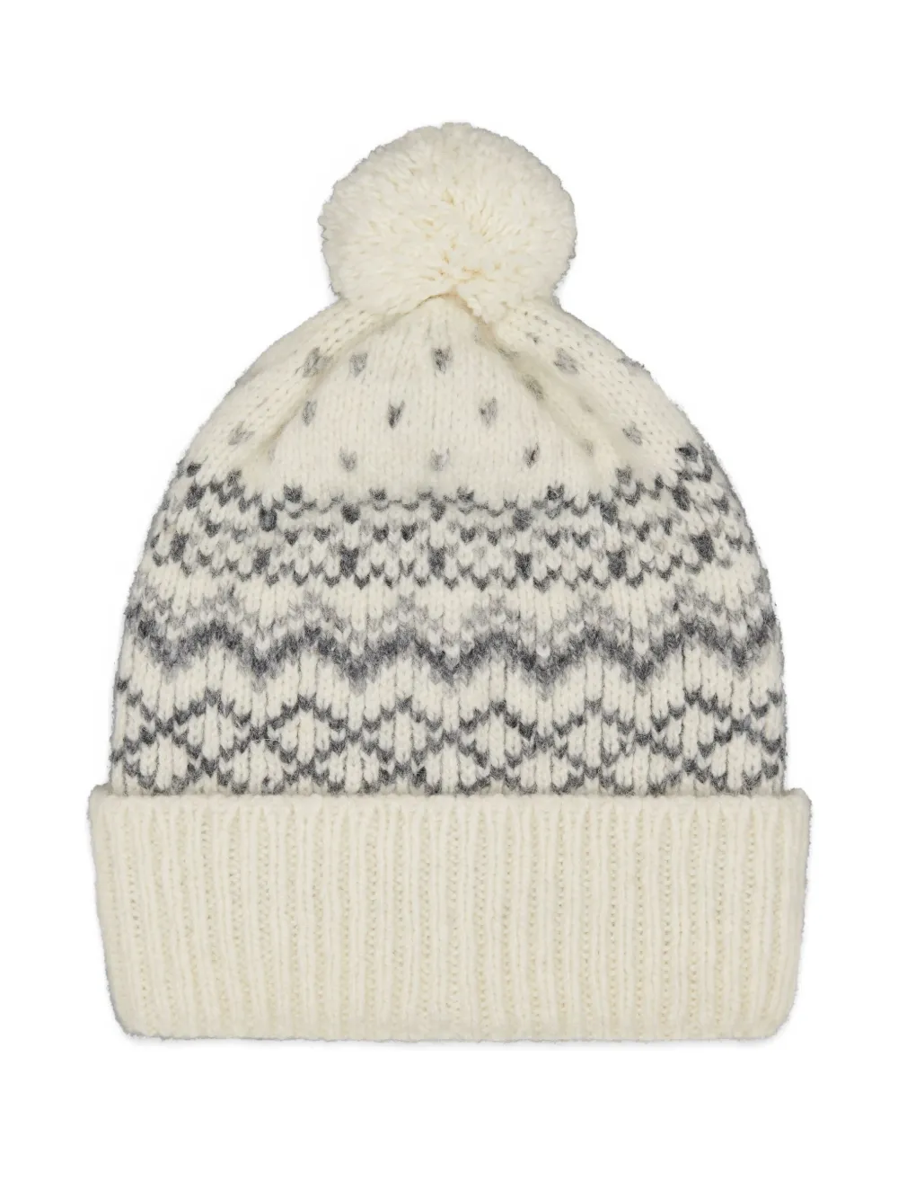 Thom Browne Fairisle Donegal tweed beanie | Men | Image 2