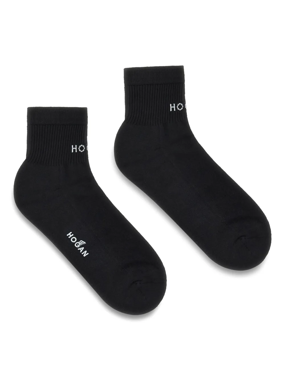 Hogan Sokken met logoprint Zwart