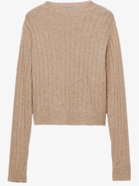 Prada cropped Re-Cashmere sweater