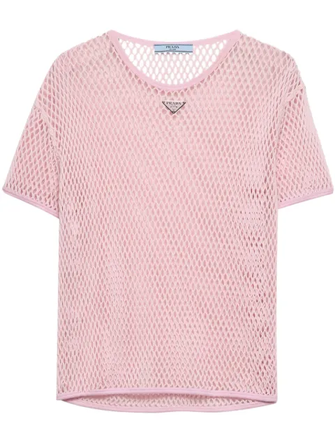 Prada mesh T-shirt