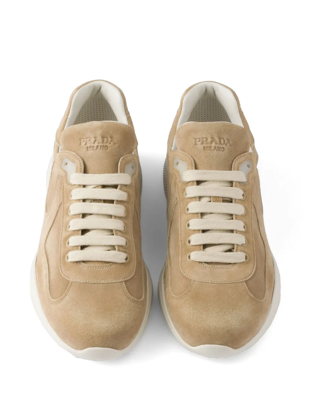 Prada America's Cup sneakers Beige