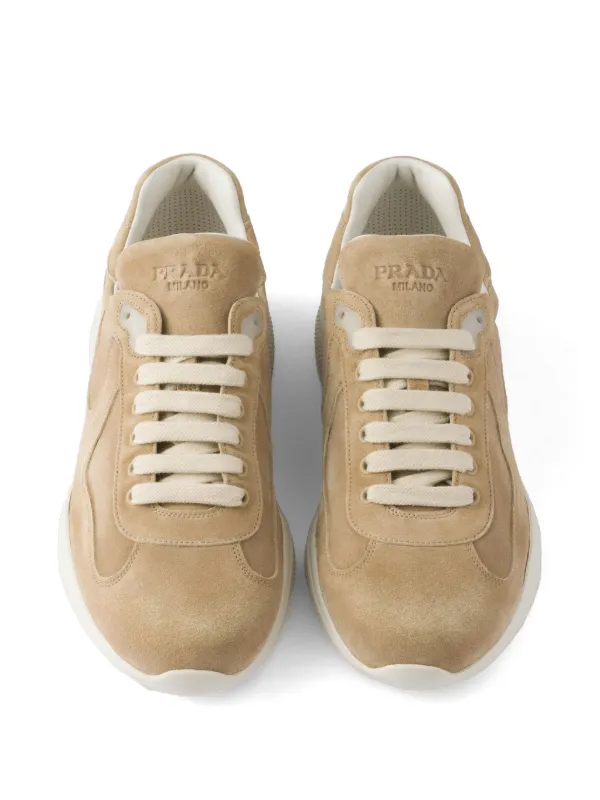 Prada America's Cup Sneakers | Neutrals | FARFETCH NO