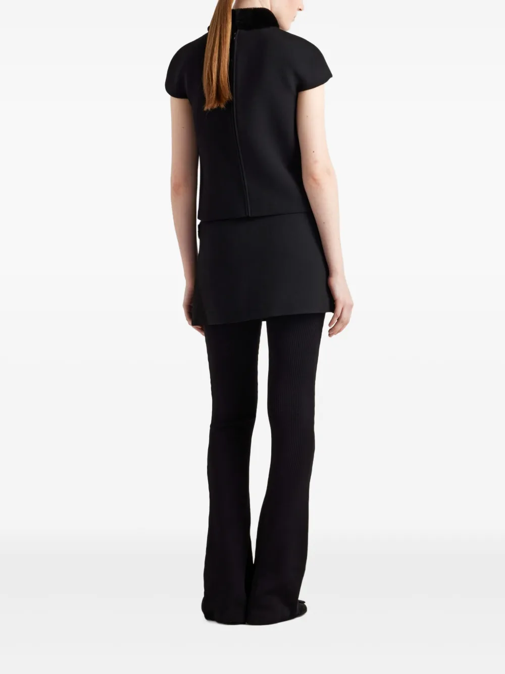 Prada Natté top Zwart