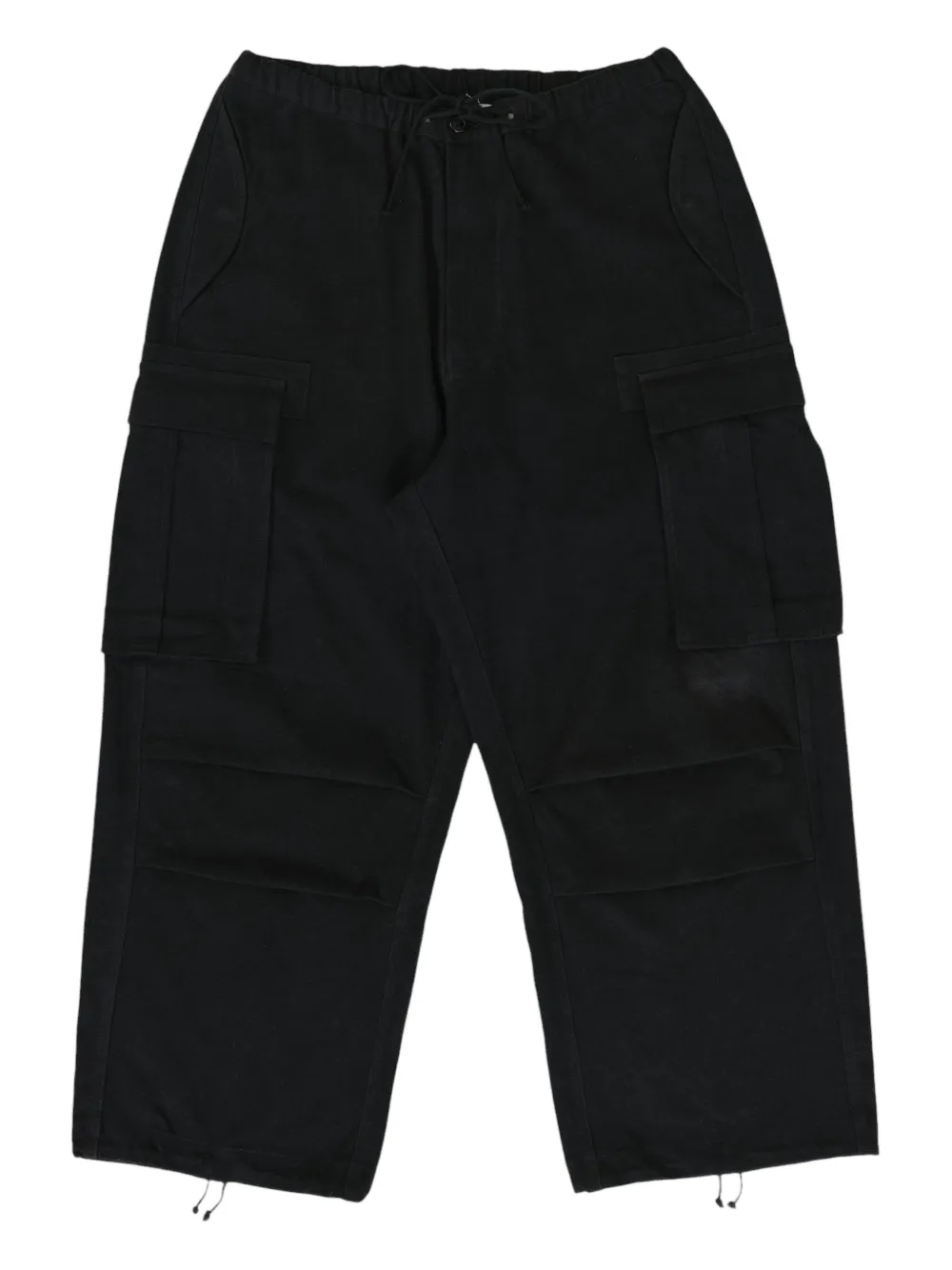 STORY mfg. shorts cargo con bolsillos | negro | Image 1