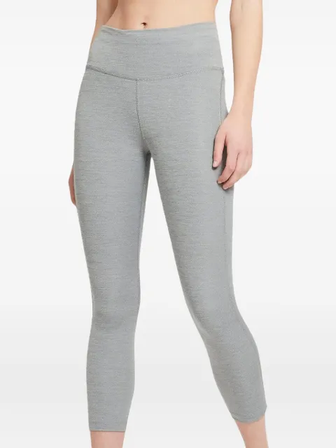 Nike mid-rise crop "Grey" running leggings 