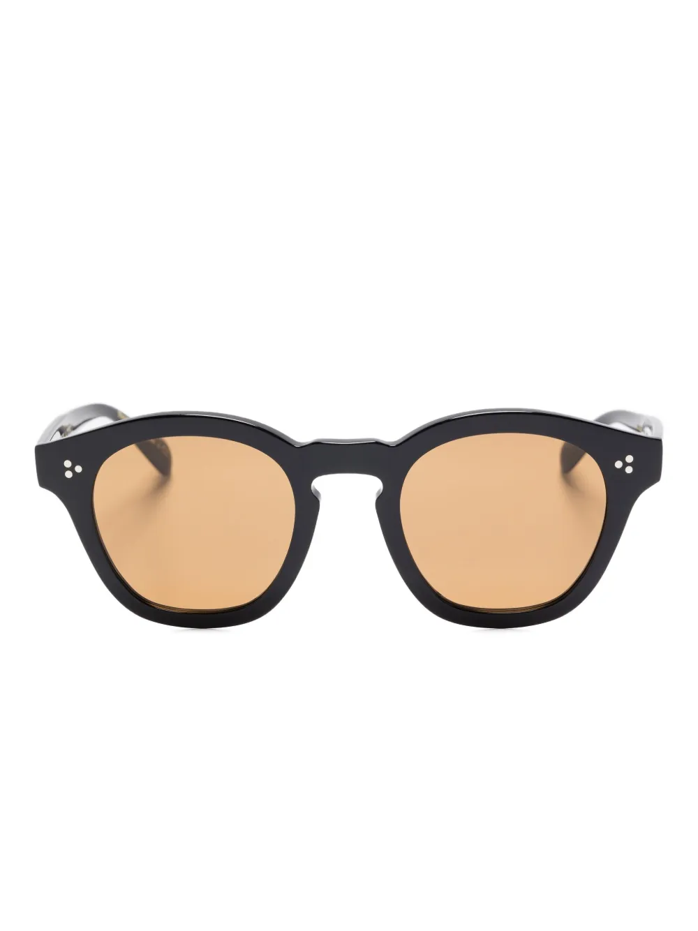 Oliver Peoples Runde Boudreau L.A. Brille - Schwarz