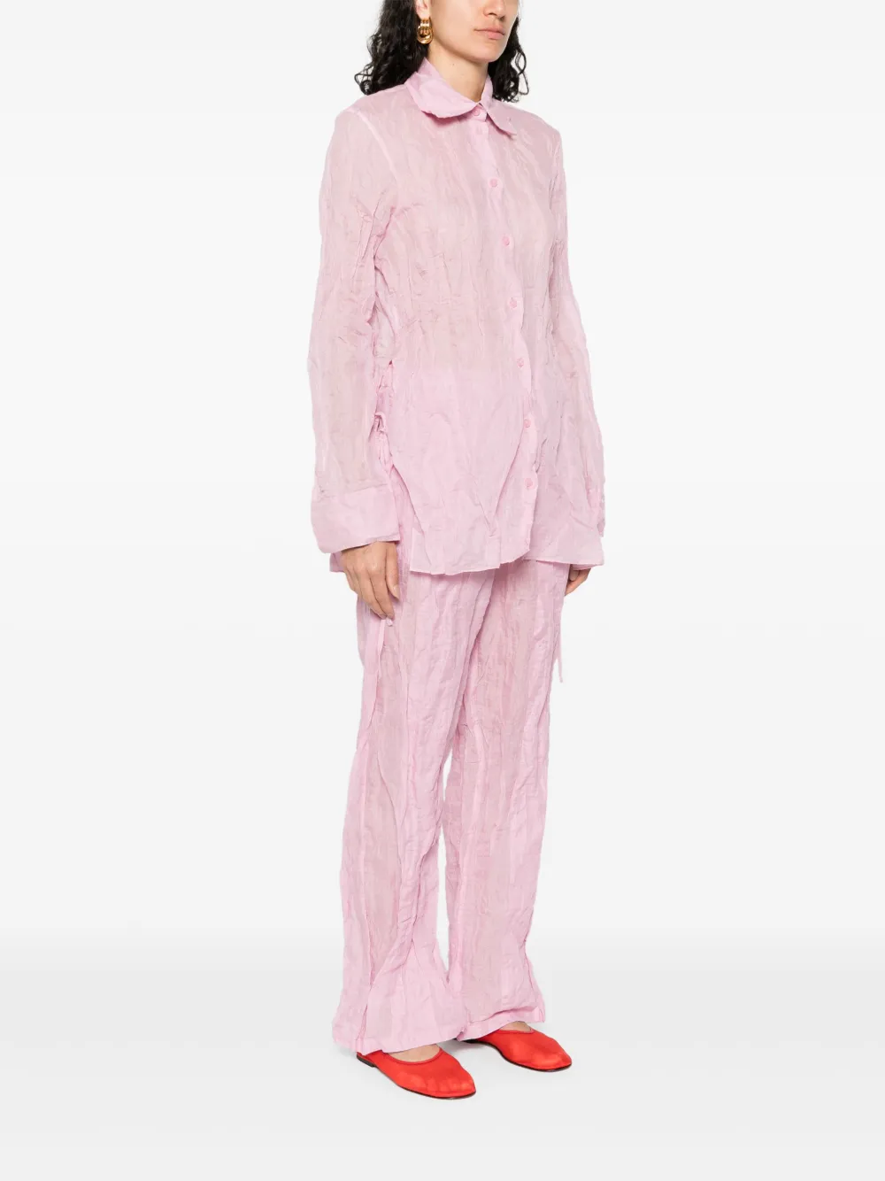 Christopher Esber Blouse Roze
