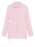 Christopher Esber crushed shirt - Pink