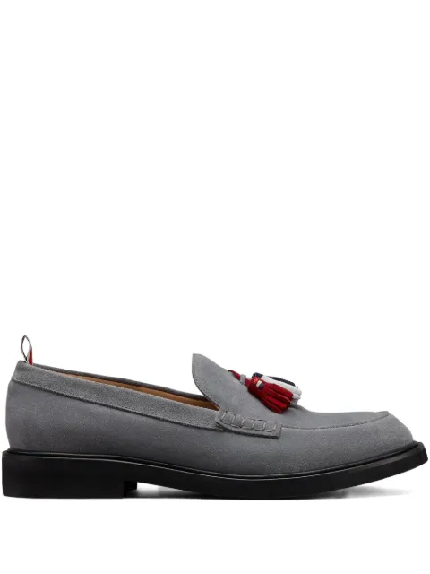 Thom Browne grosgrain loop tab loafers