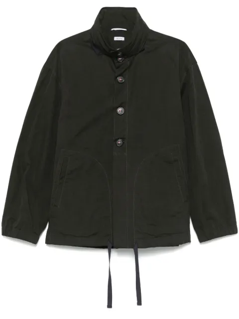 Thom Browne coated hooded jacket