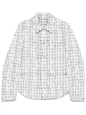 Thom Browne シアサッカー シングルジャケット | グレー | FARFETCH JP