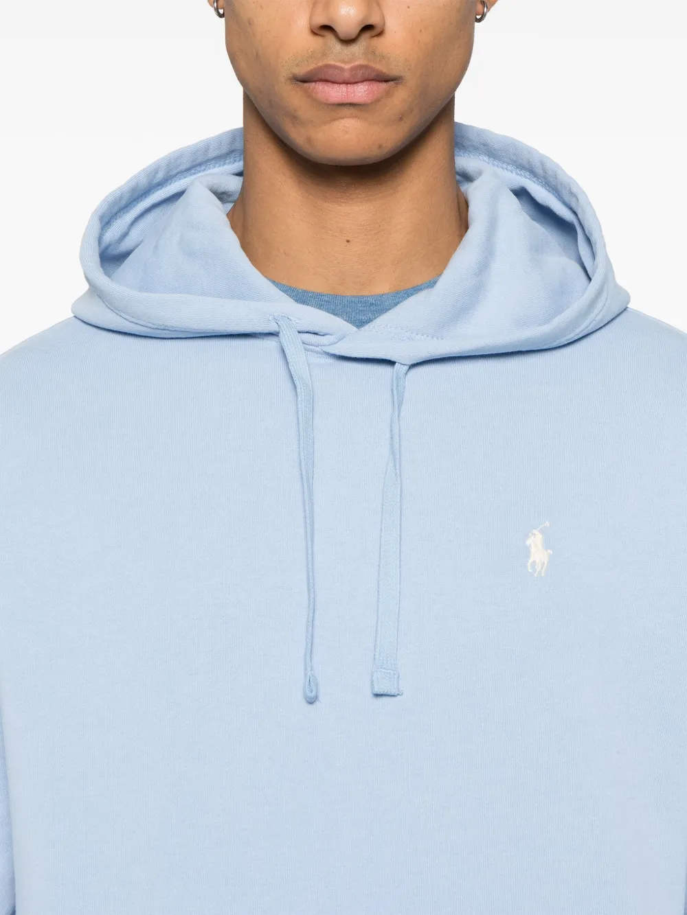 Polo Ralph Lauren Hoodie met Polo Pony-patroon Blauw