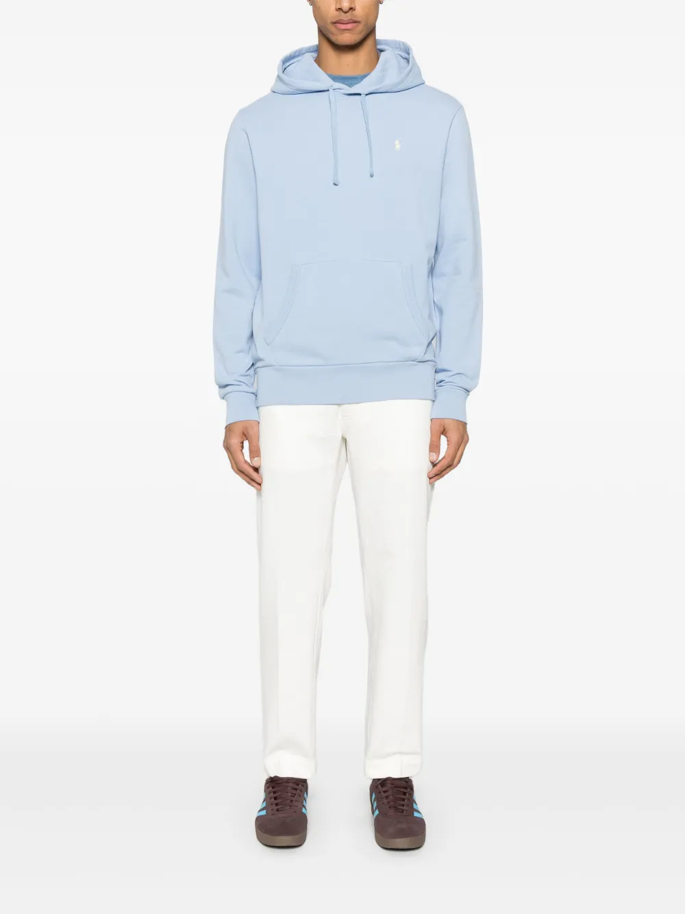 Polo Ralph Lauren Hoodie met Polo Pony-patroon Blauw