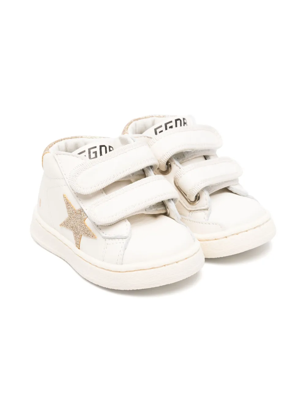 Golden Goose Kids June Ballstar sneakers Wit