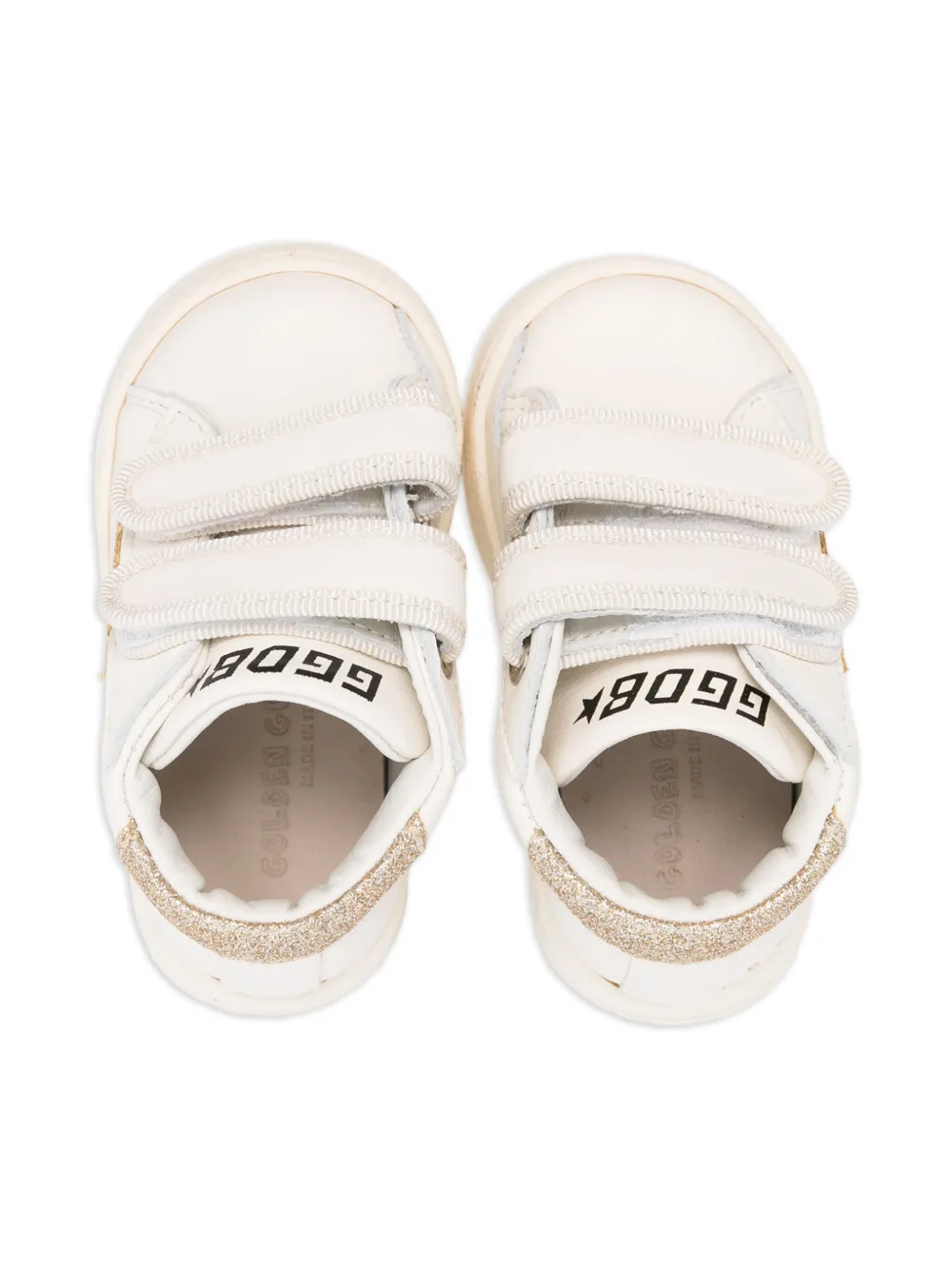 Golden Goose Kids June Ballstar sneakers Wit