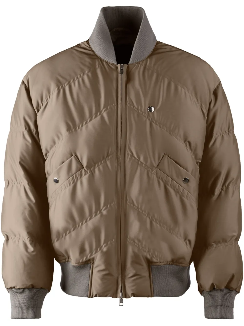 Hogan Gewatteerd bomberjack Beige