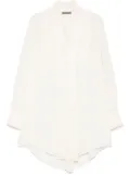 Alexander McQueen silk blouse - Neutrals