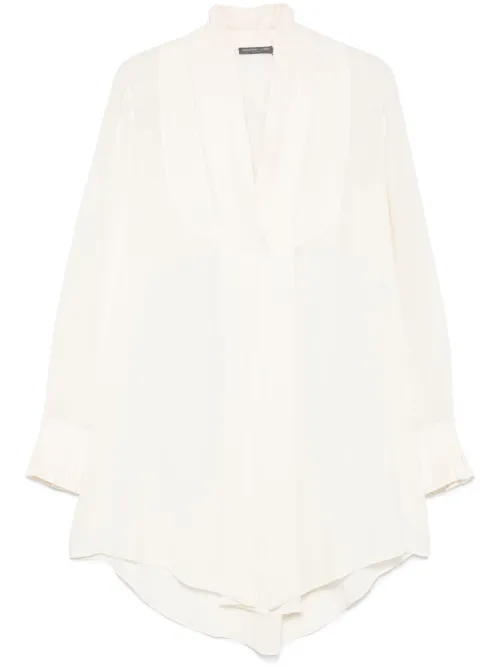 Blouse en soie - Alexander McQueen - Modalova