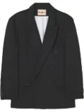 Plan C double-breasted blazer - Black