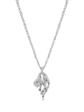Nialaya Jewelry panther-pendant necklace - Silver