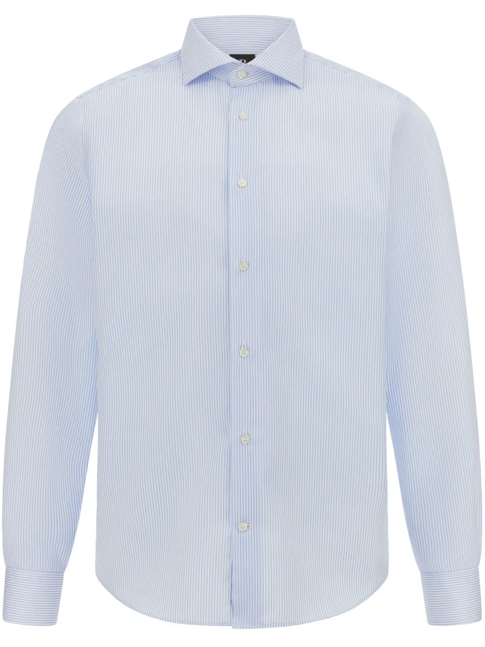 Boggi Milano camisa con rayas estampadas | azul | Image 1