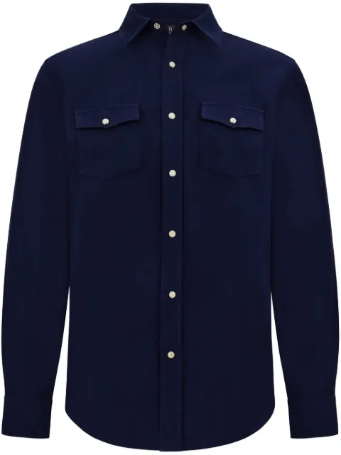 Boggi Milano コットン シャツ