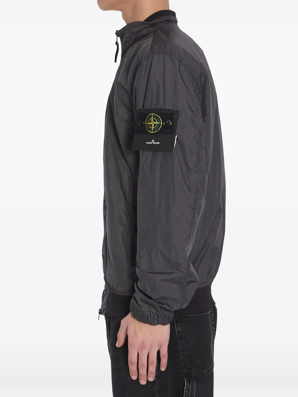 Stone Island Compass Badge bomber jacket - Grijs