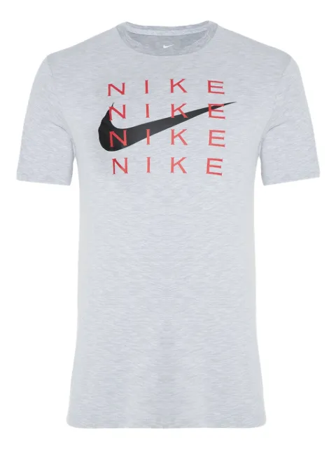 Nike playera Dri-FIT Slub "White/Smoke Grey"