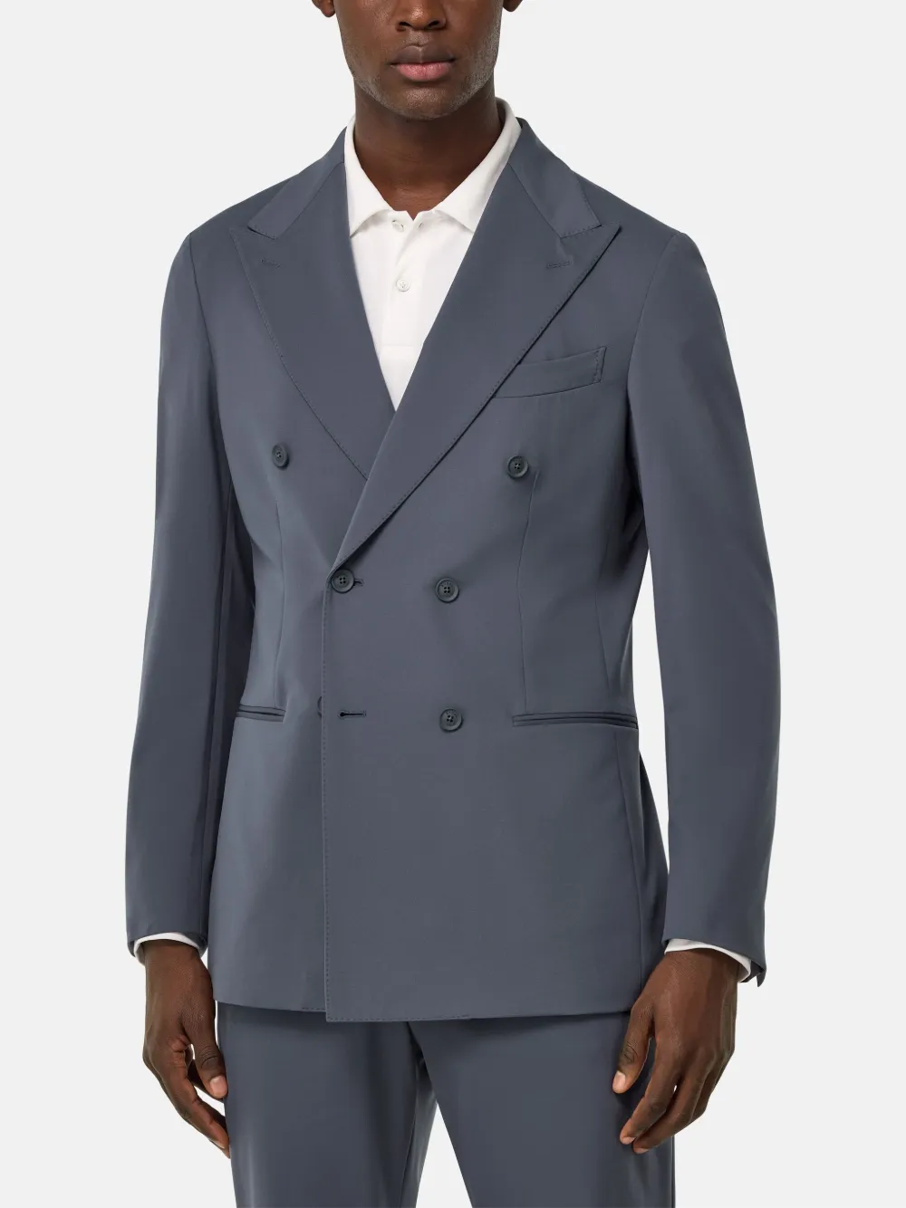 Boggi Milano Stretch blazer Grijs