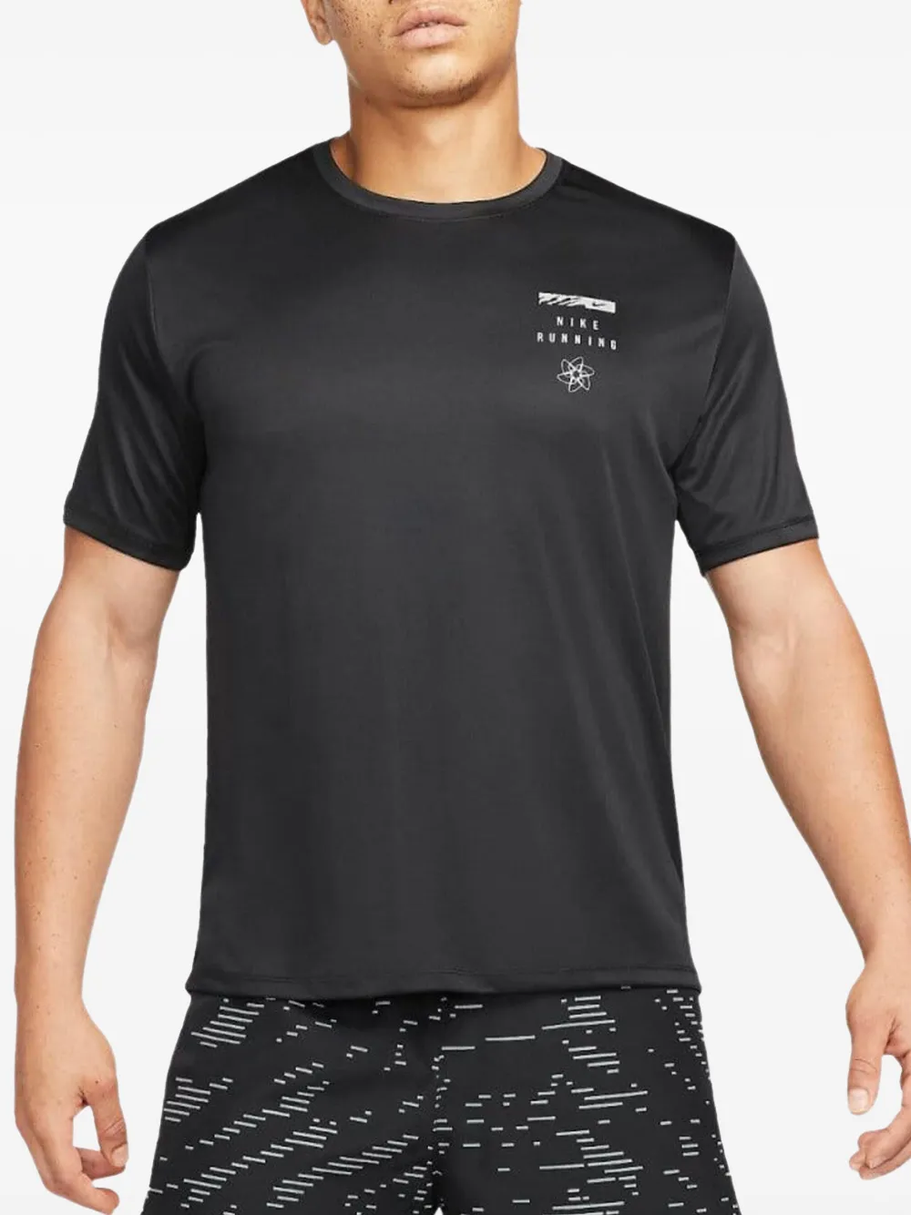 Dri-FIT UV Miler "Black" running T-shirt