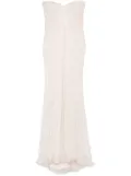 Alexander McQueen draped maxi dress - Pink