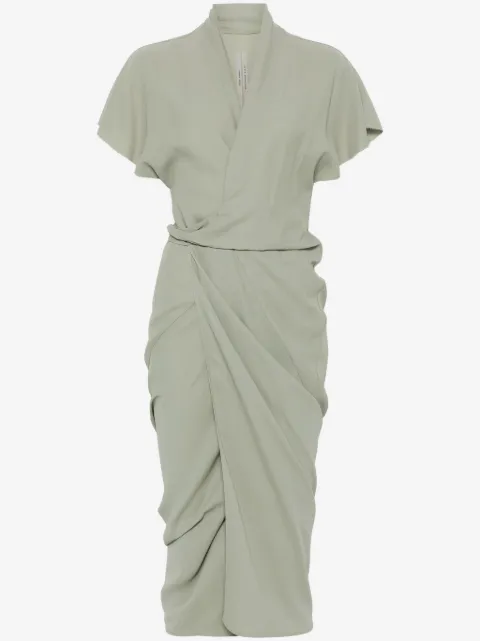 Rick Owens wrap maxi dress