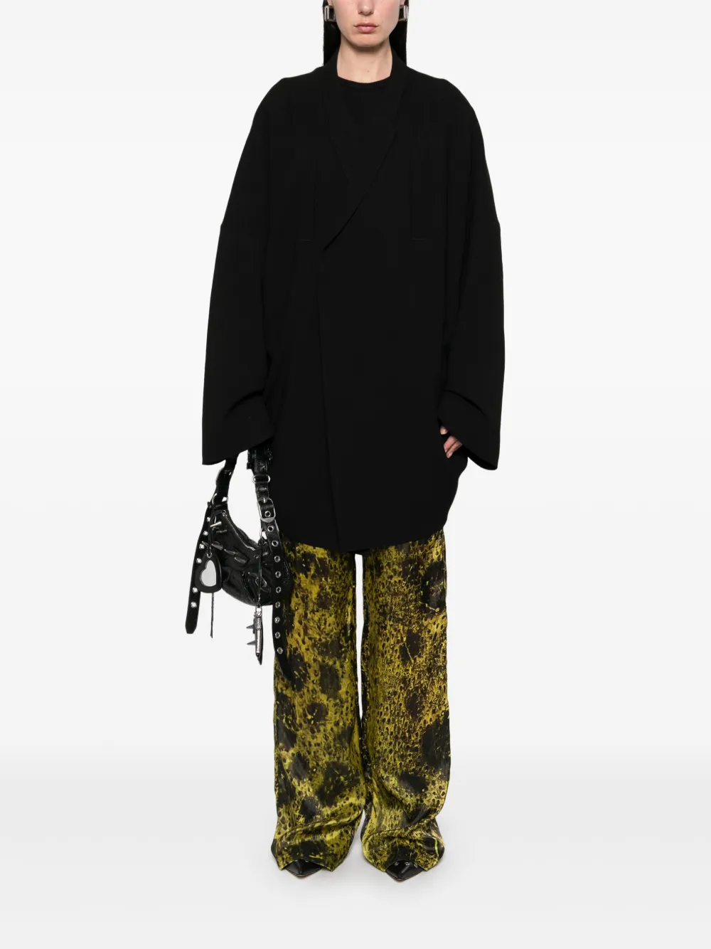 Rick Owens Arrowhead JMF blazer - Zwart